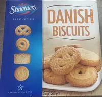 Mängden socker i Danish Biscuits