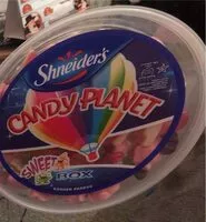 Mängden socker i Candy Planet sweet