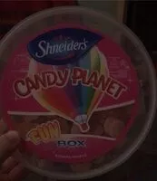 Mängden socker i Boîte Candy Planet Fun