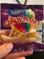 Mängden socker i Candy planet