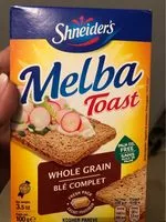 Mängden socker i Melba toast
