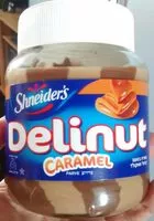 Mängden socker i Delinut caramel