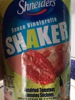 Mängden socker i Sauce vinaigrette tomates sechees