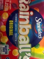 Mängden socker i Rainball's