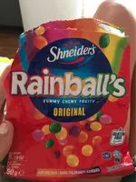 Mängden socker i Rainball's