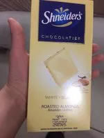 Mängden socker i Chocolat blanc amandes grillées