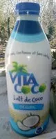 Mängden socker i Lait de coco original