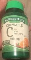 Mängden socker i Chewable C plus rose hips