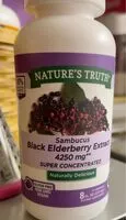 Mängden socker i Black Elderberry Extract