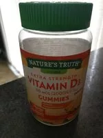 Mängden socker i Vitamin D3 gummies