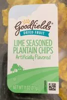 Mängden socker i Lime seasoned plantain chips