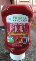 Mängden socker i A Tad Sweet Ketchup sweetened with honey