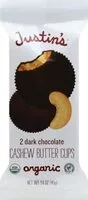 Mängden socker i Nut butter cashew butter cups dark chocolate case of