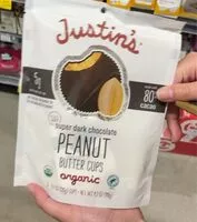 Mängden socker i Super Dark chocolate peanut butter cups