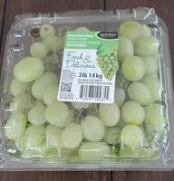 Mängden socker i Green Seedless Table Grapes
