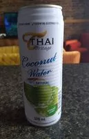 Mängden socker i Thai héritage coconut water