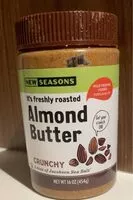 Mängden socker i Almond butter