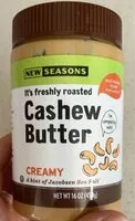 Mängden socker i Cashew butter
