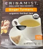 Mängden socker i Ginger tumeric organic herbal tea