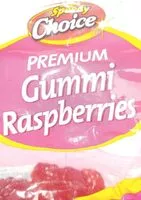 Mängden socker i Speedy Choice Gummi Raspberries