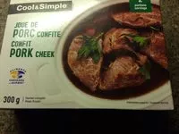 Mängden socker i Joue de porc confite