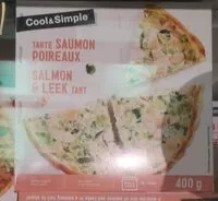 Mängden socker i Tarte Saumon Poireaux