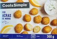 Mängden socker i Acras de morue