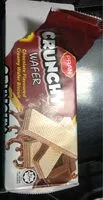 Mängden socker i crunchy chocolate wafer
