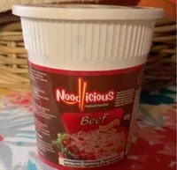 Mängden socker i Noodlicious beef Flavour