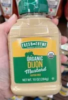 Mängden socker i Organic dijon mustard