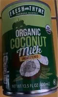 Mängden socker i organic coconut milk