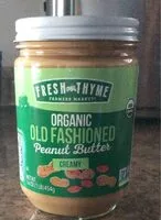 Mängden socker i Organic Old Fashioned Peanut Butter