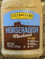 Mängden socker i Horseradish Mustard