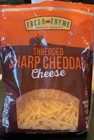 Mängden socker i Shredded Sharp Cheddar