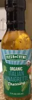 Mängden socker i Organic italian vinaigrette dressing
