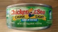 Mängden socker i Chunk Light Tuna in Water