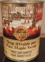 Mängden socker i Sirop d'érable pur