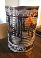 Mängden socker i Sirop d’érable pur