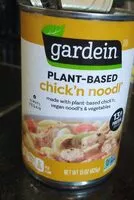 Mängden socker i plant based chick'n noodl'