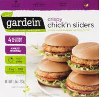 Mängden socker i Chick'n sliders crispy