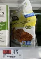 Mängden socker i Breakfast saus'age patties