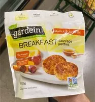 Mängden socker i Maple flavored breakfast saus'age patties