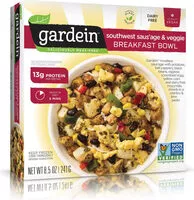 Mängden socker i Southwest saus'age & veggie breakfast bowl