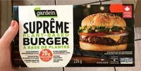 Mängden socker i Suprême Plant-Based Burger