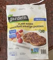 Mängden socker i Plant-based breakfast saus’ge patties