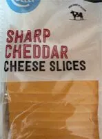 Mängden socker i Sharp Cheddar Cheese Slices