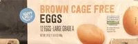 Mängden socker i Brown Cage Free Eggs