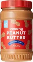 Mängden socker i Amazon brand creamy peanut butter