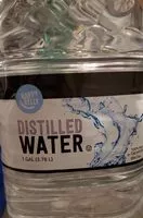 Mängden socker i Distilled water