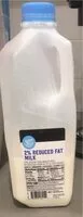 Mängden socker i 2% Reduced Fat Milk
